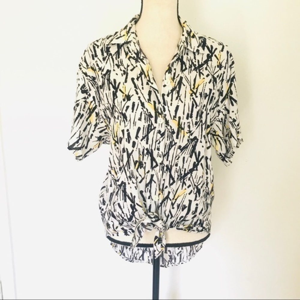Vintage oversized Judy Knapp blouse
